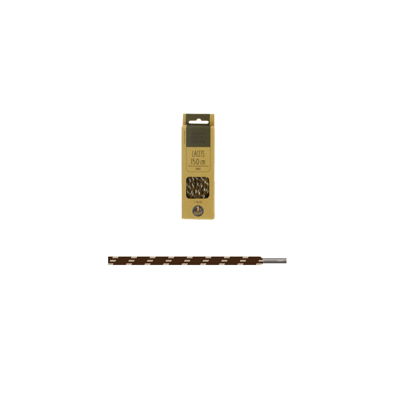 ELEMENTERRE TWIST LACET DE CHAUSSURE DE RANDONN2EE EN 150 CM 3 ELEMENTERRE TWIST LACET DE CHAUSSURE DE RANDONN2EE EN 150 CM