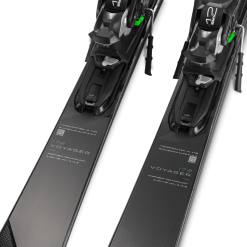 Ski Pliable VOYAGER BLACK Elan -Chaussures De Ski ski pliable voyager black elan 1 4