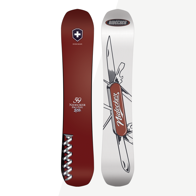 Snowboard - Nidecker Pro Pipe 156 - Homme - Nidecker 3 Snowboard - Nidecker Pro Pipe 156 - Homme - Nidecker